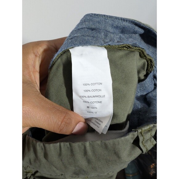 J. Crew Mens Green Tapered Regular Chino Joggers Pants Sz 31 Preppy Academia - Picture 8 of 10